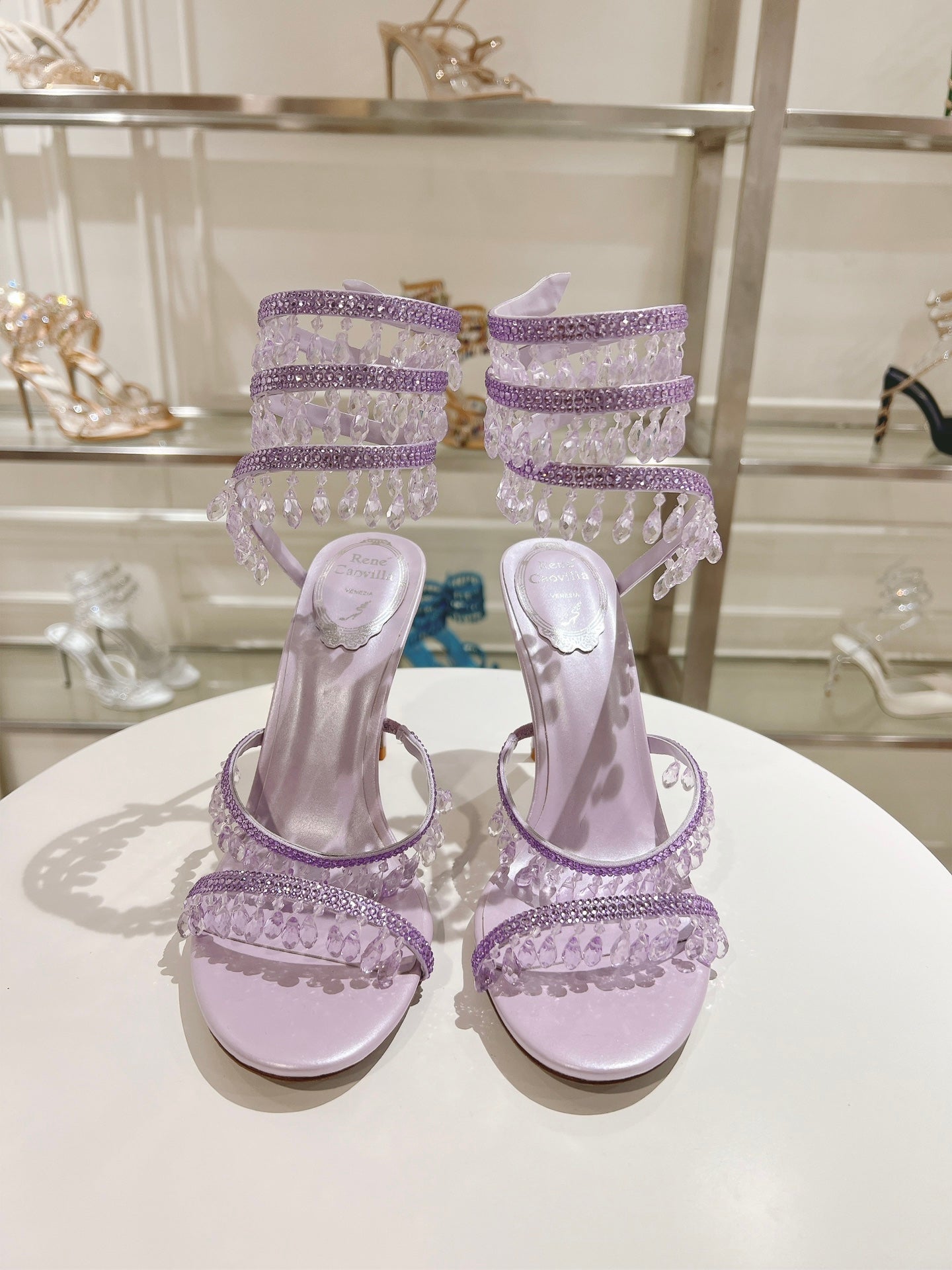 Rene Caovilla Chandelier Sandal