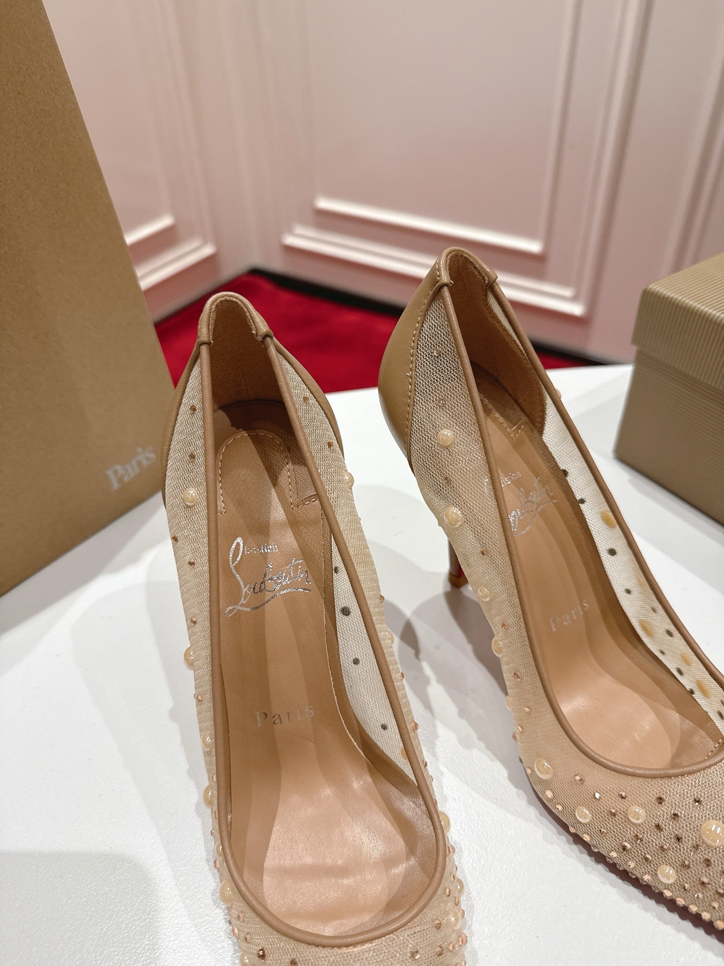 Christian Louboutin Miss Z Degrastrass Perla