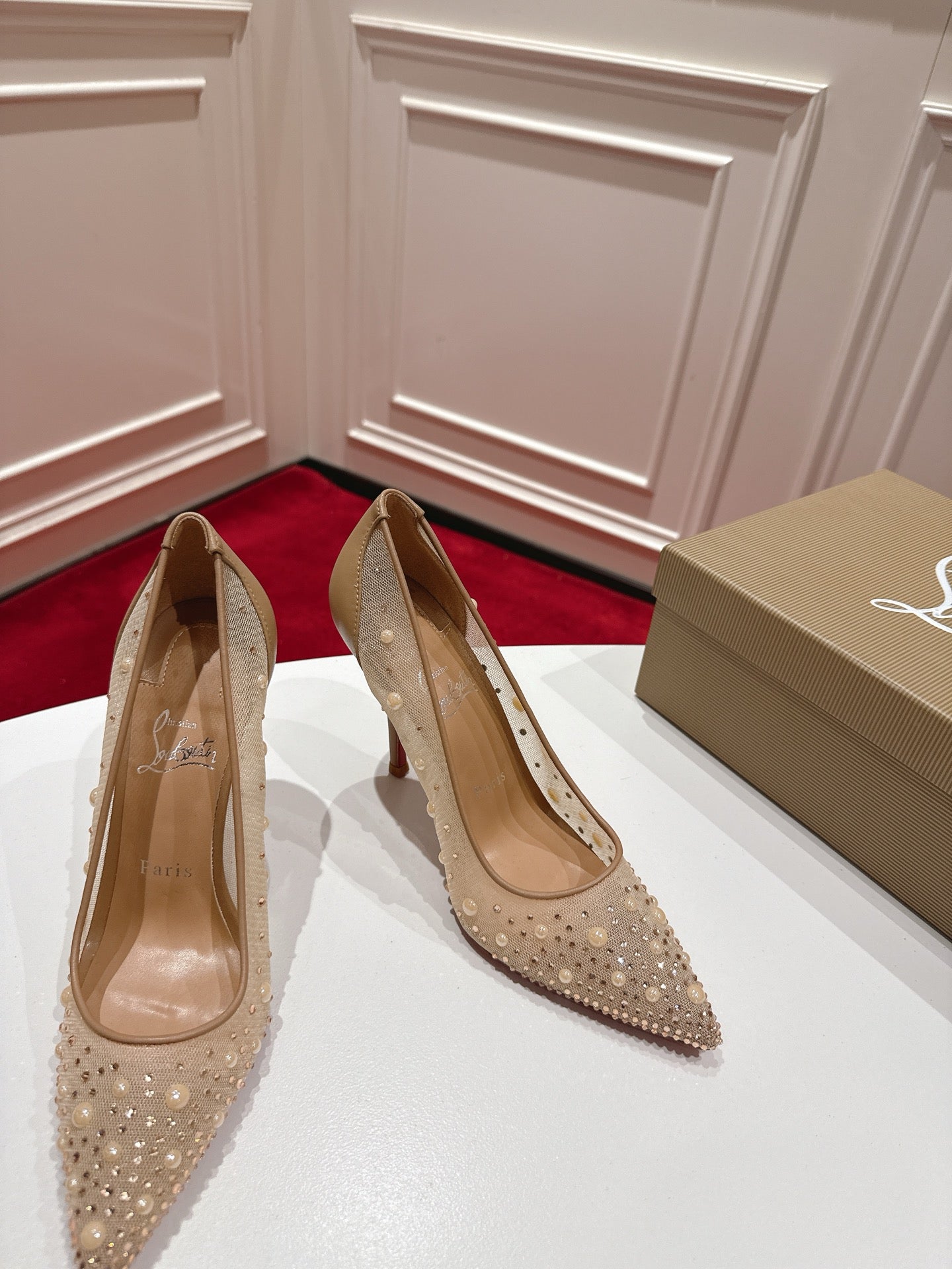 Christian Louboutin Miss Z Degrastrass Perla