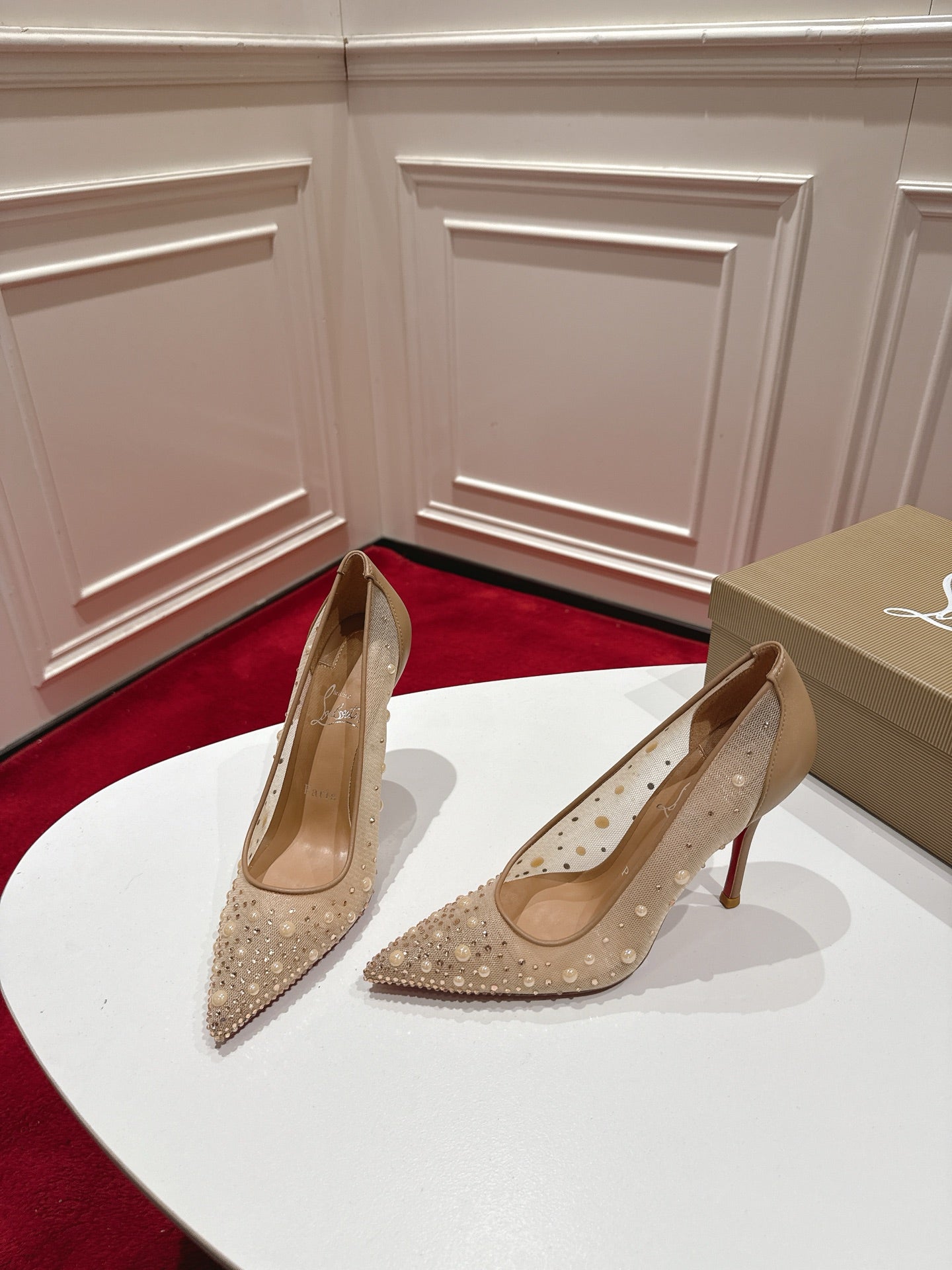 Christian Louboutin Miss Z Degrastrass Perla