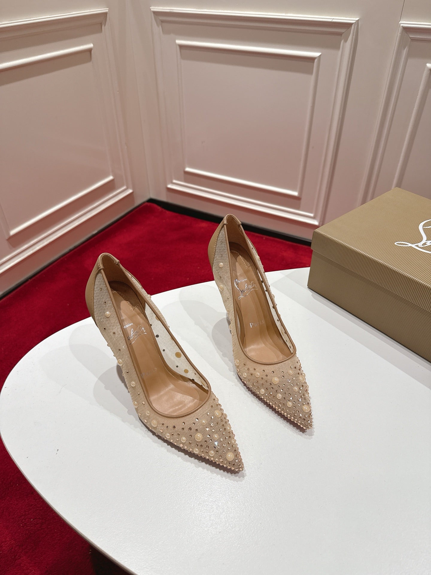 Christian Louboutin Miss Z Degrastrass Perla