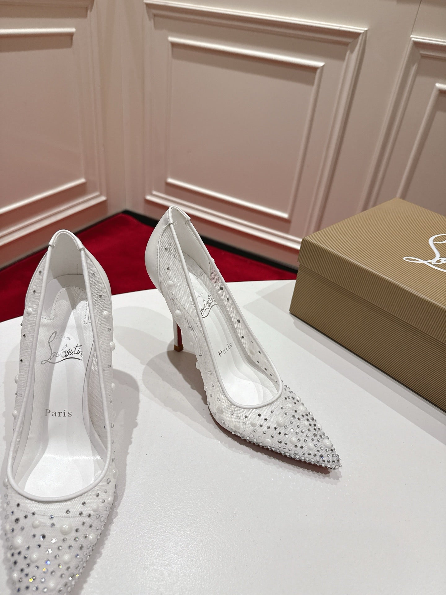 Christian Louboutin Miss Z Degrastrass Perla