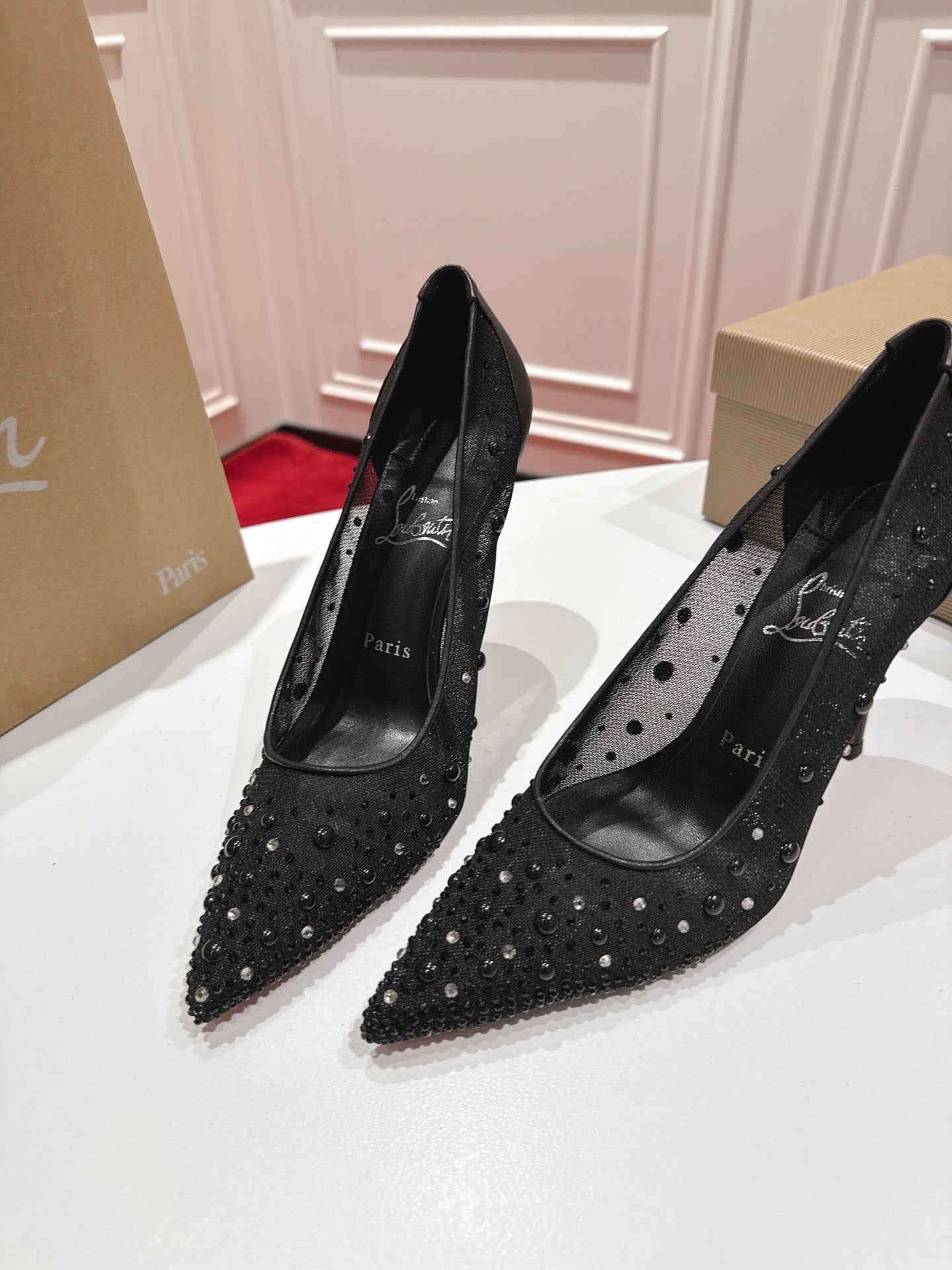 Christian Louboutin Miss Z Degrastrass Perla
