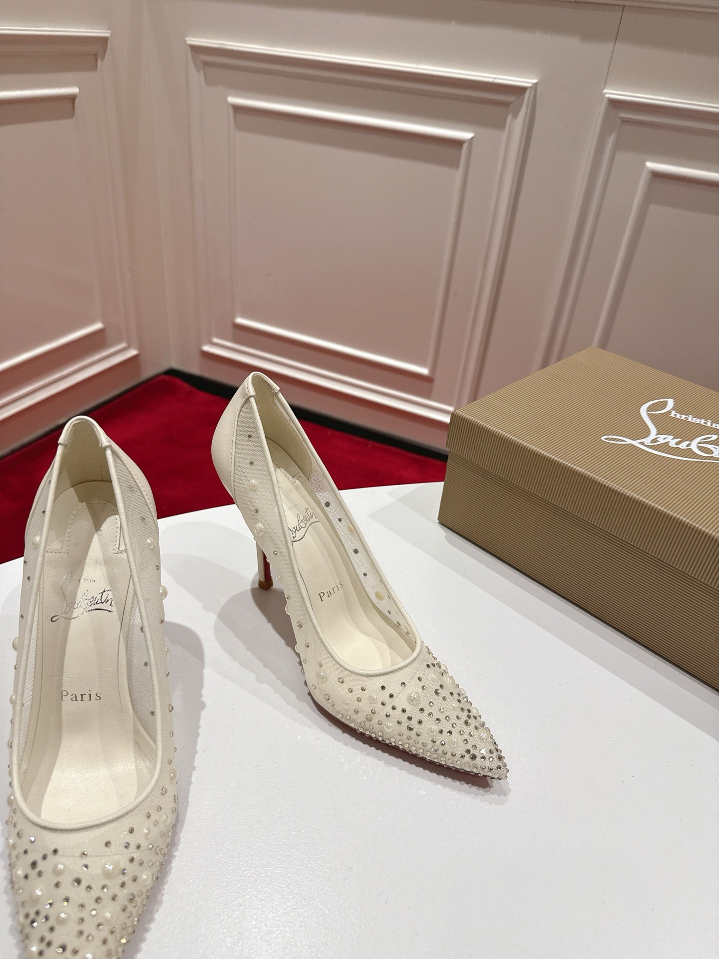 Christian Louboutin Miss Z Degrastrass Perla