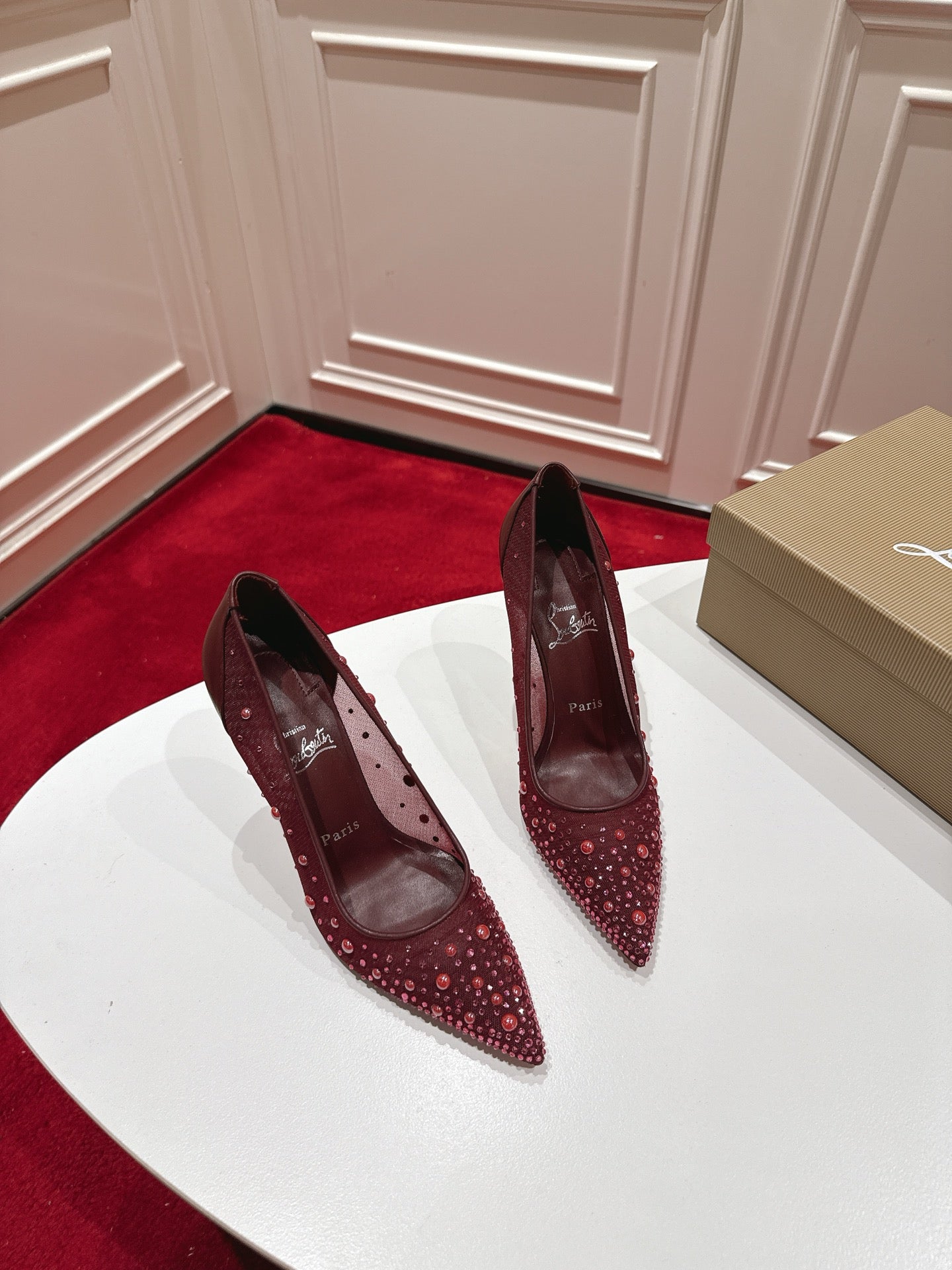 Christian Louboutin Miss Z Degrastrass Perla