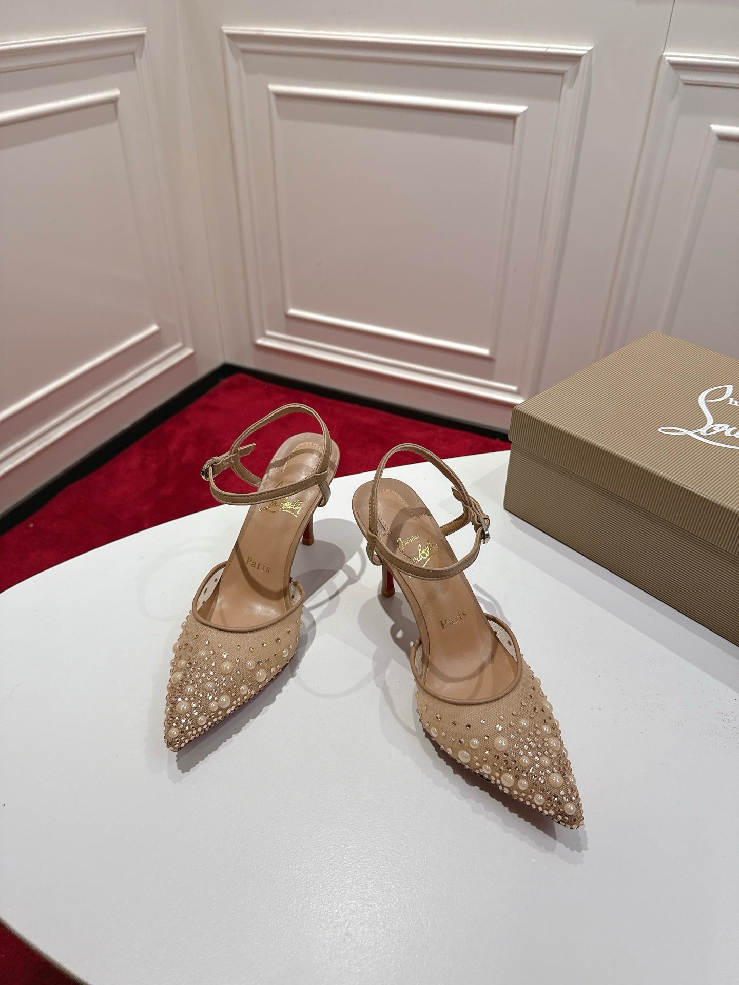 Christian Louboutin Miss Z Riviera Strass