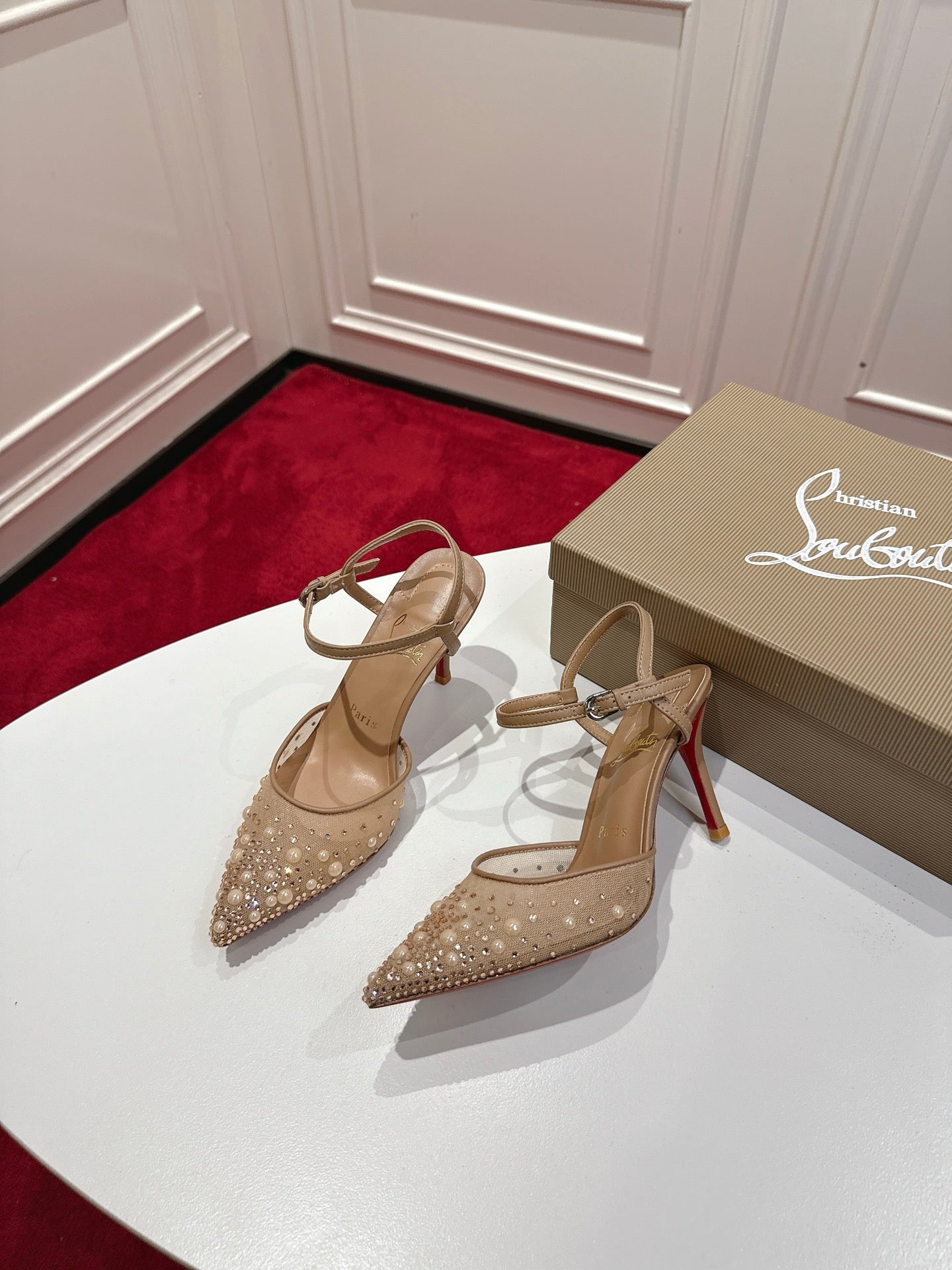 Christian Louboutin Miss Z Riviera Strass