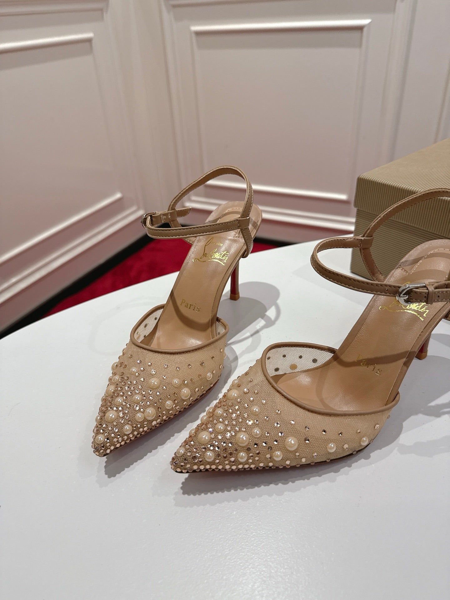 Christian Louboutin Miss Z Riviera Strass
