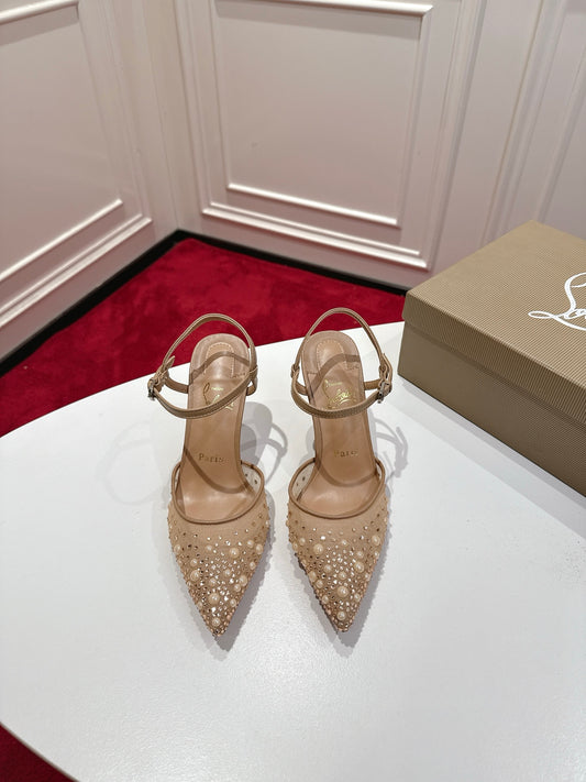 Christian Louboutin Miss Z Riviera Strass
