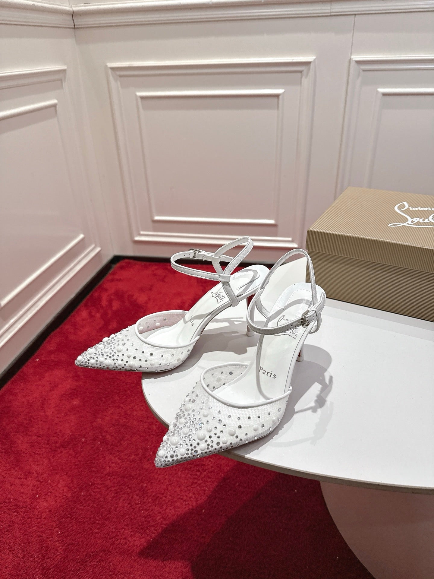 Christian Louboutin Miss Z Riviera Strass
