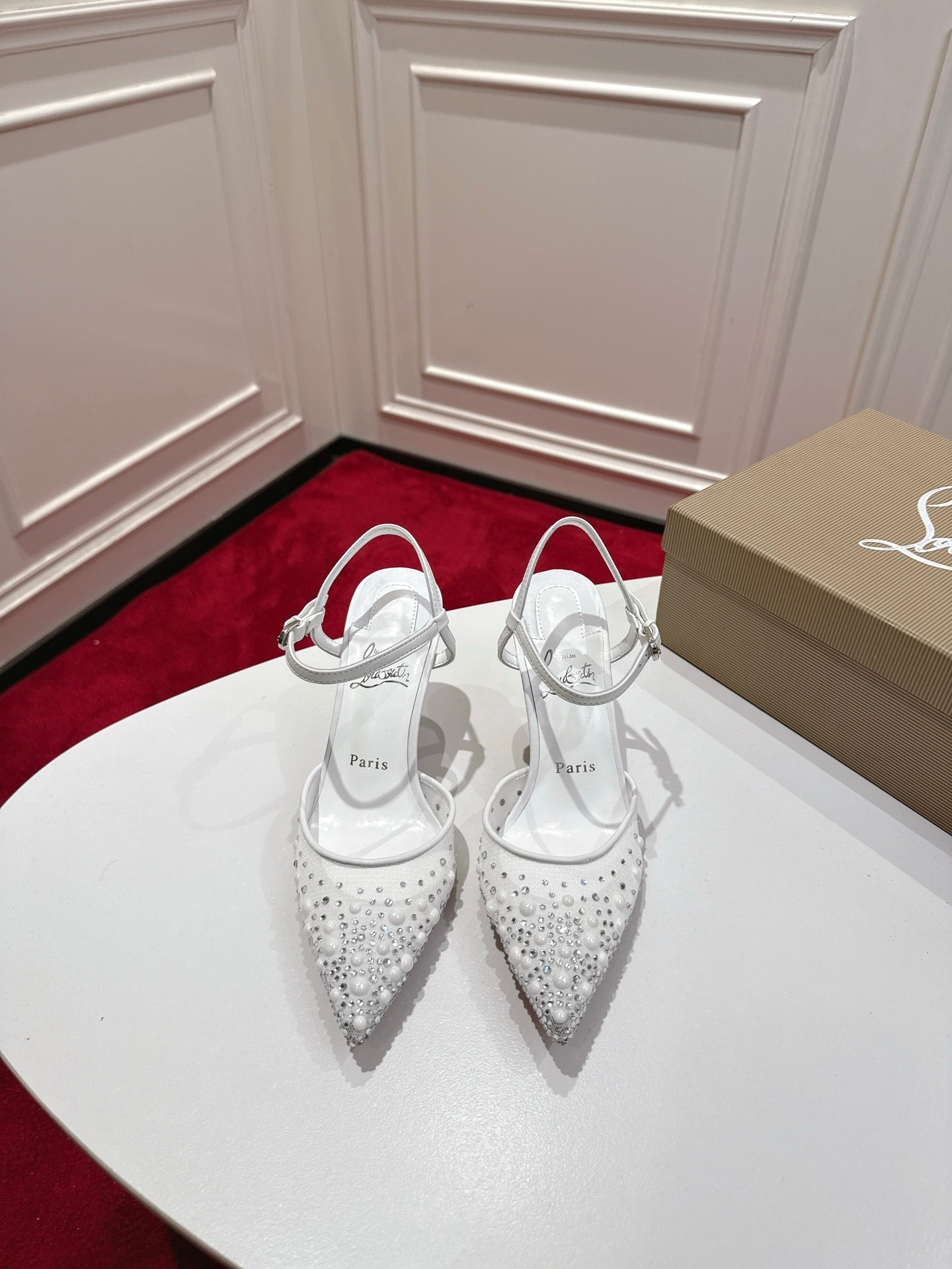 Christian Louboutin Miss Z Riviera Strass