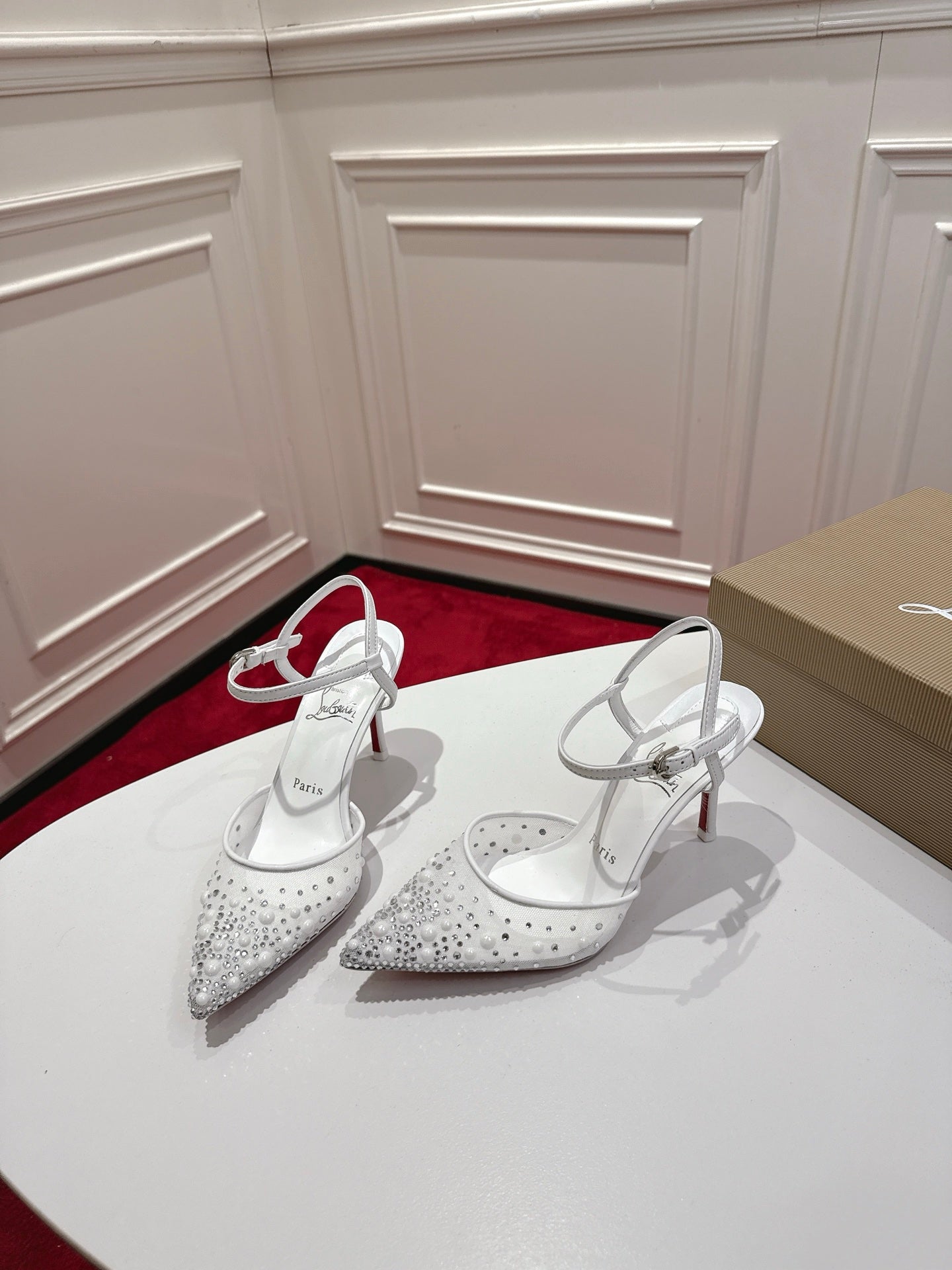 Christian Louboutin Miss Z Riviera Strass