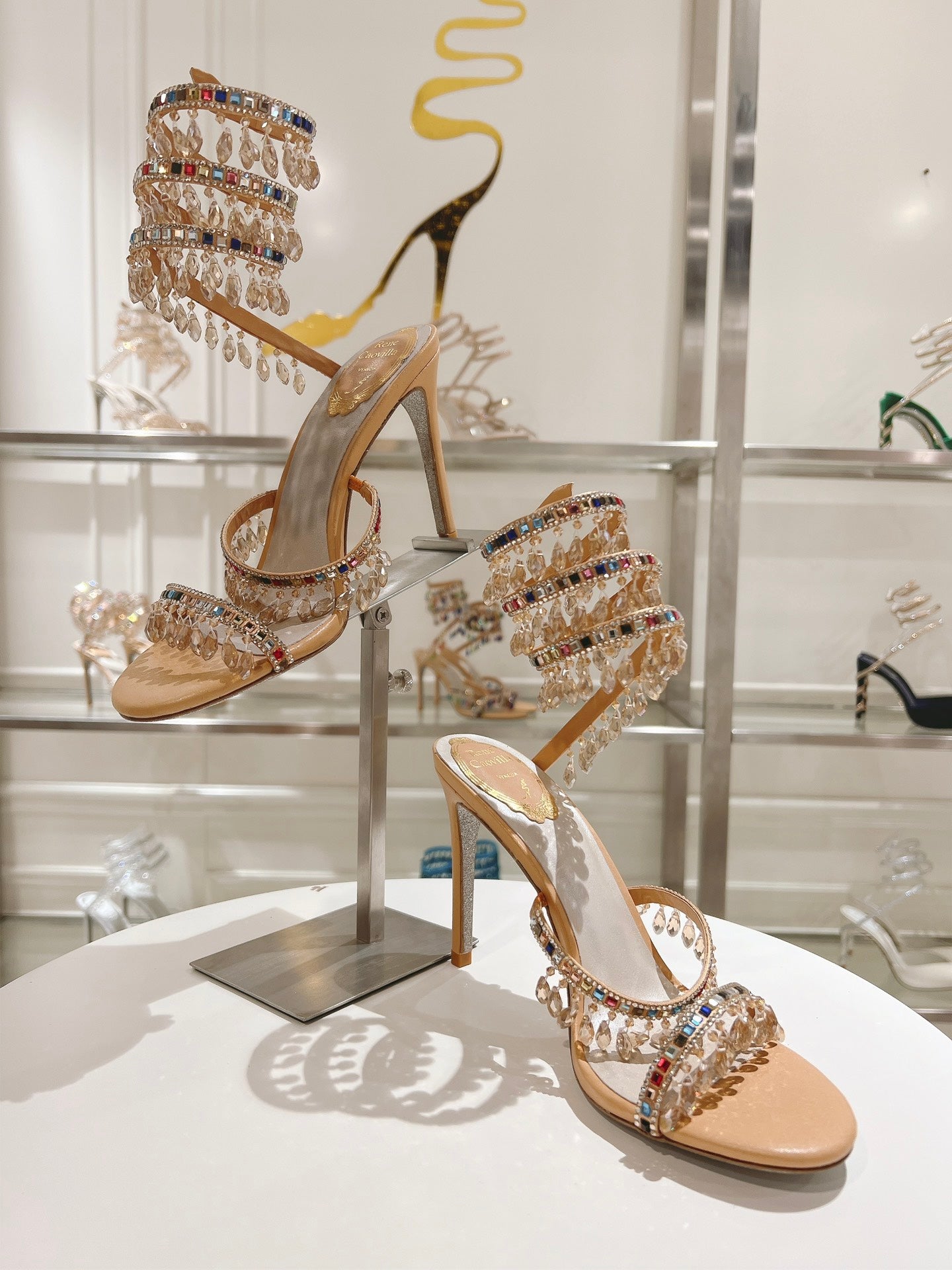 Rene Caovilla Chandelier Sandal