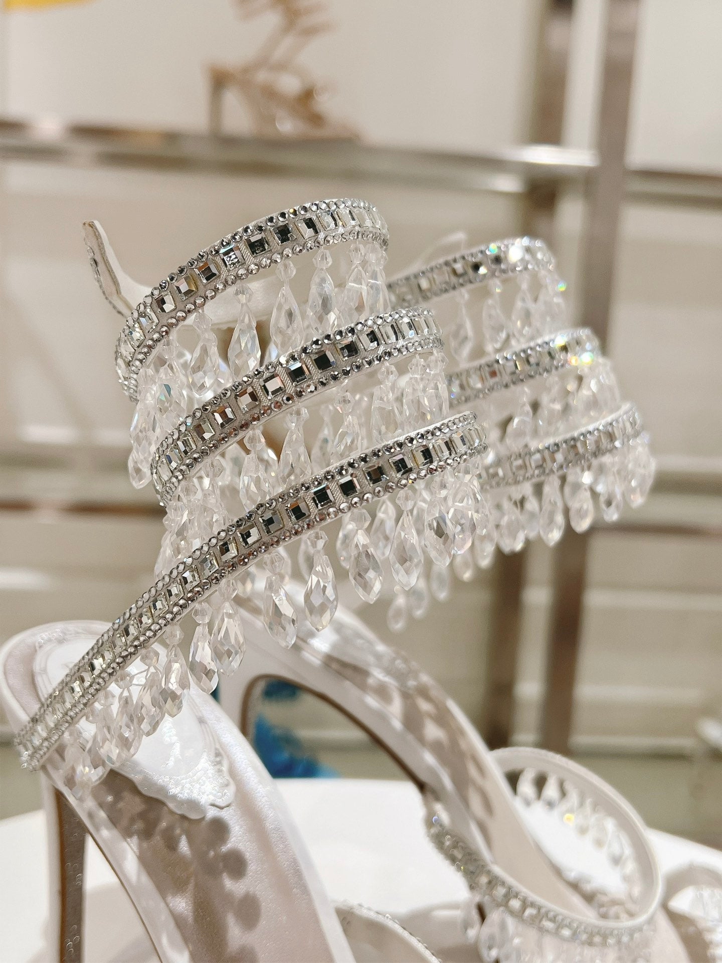 Rene Caovilla Chandelier Sandal