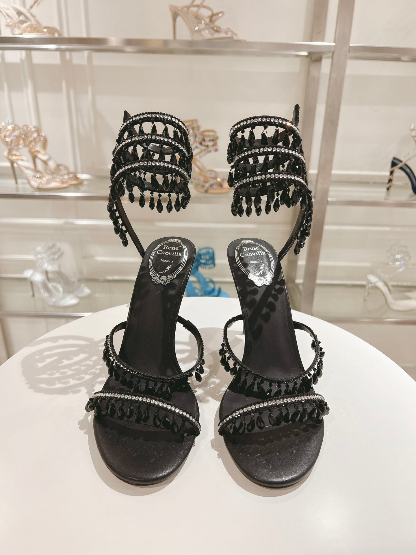 Rene Caovilla Chandelier Sandal