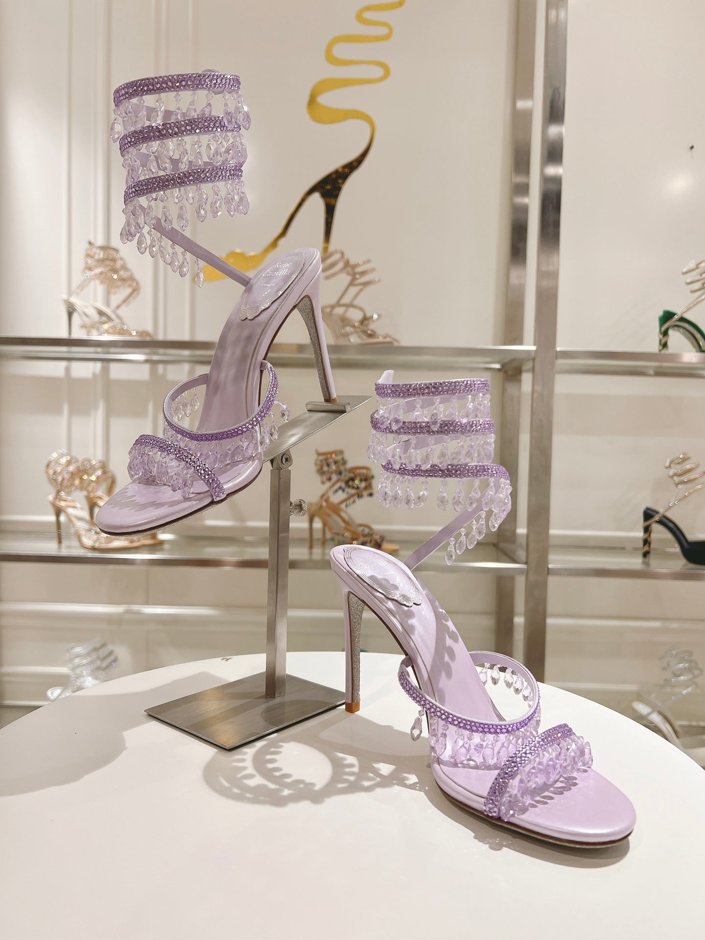 Rene Caovilla Chandelier Sandal