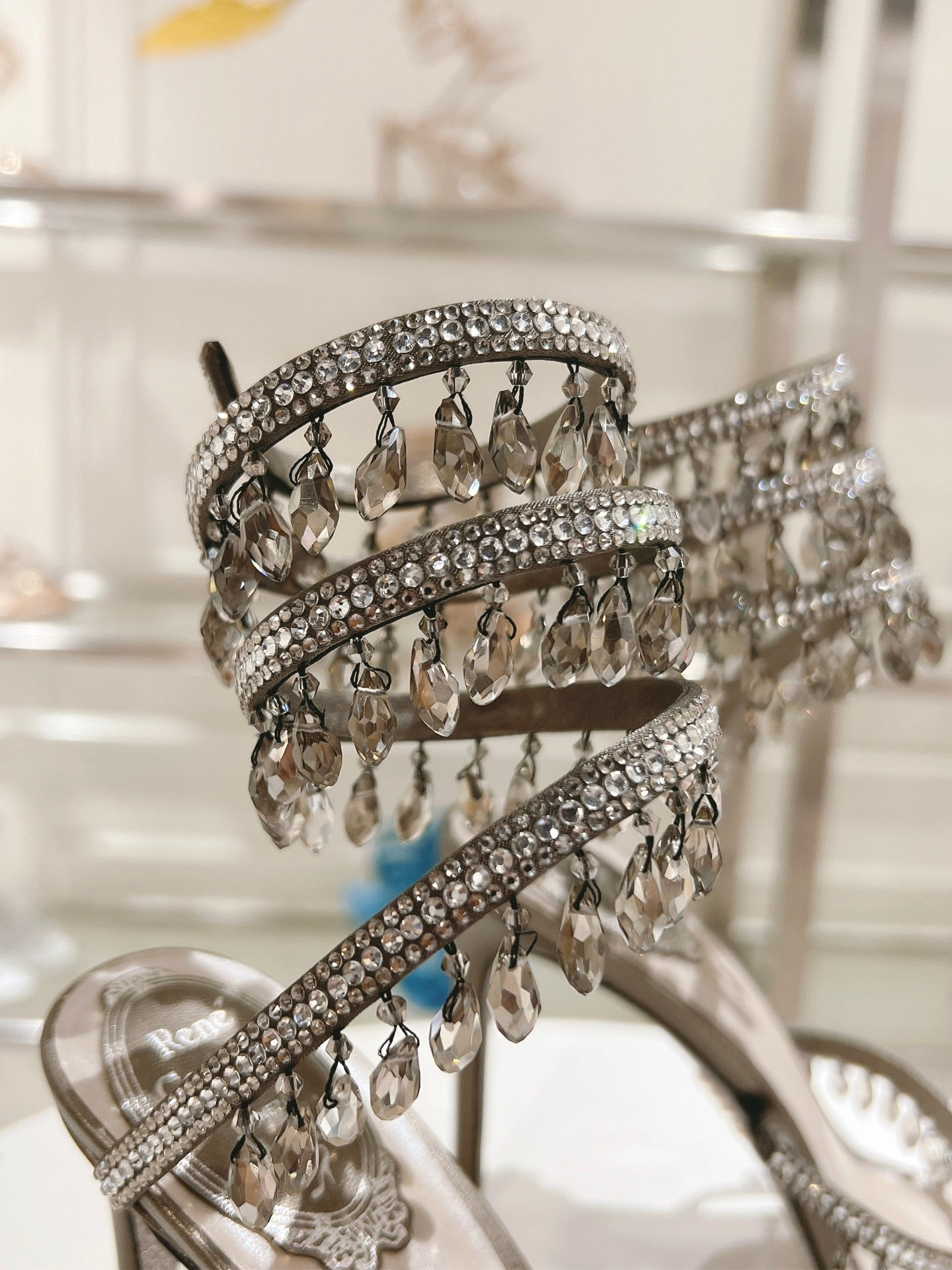 Rene Caovilla Chandelier Sandal