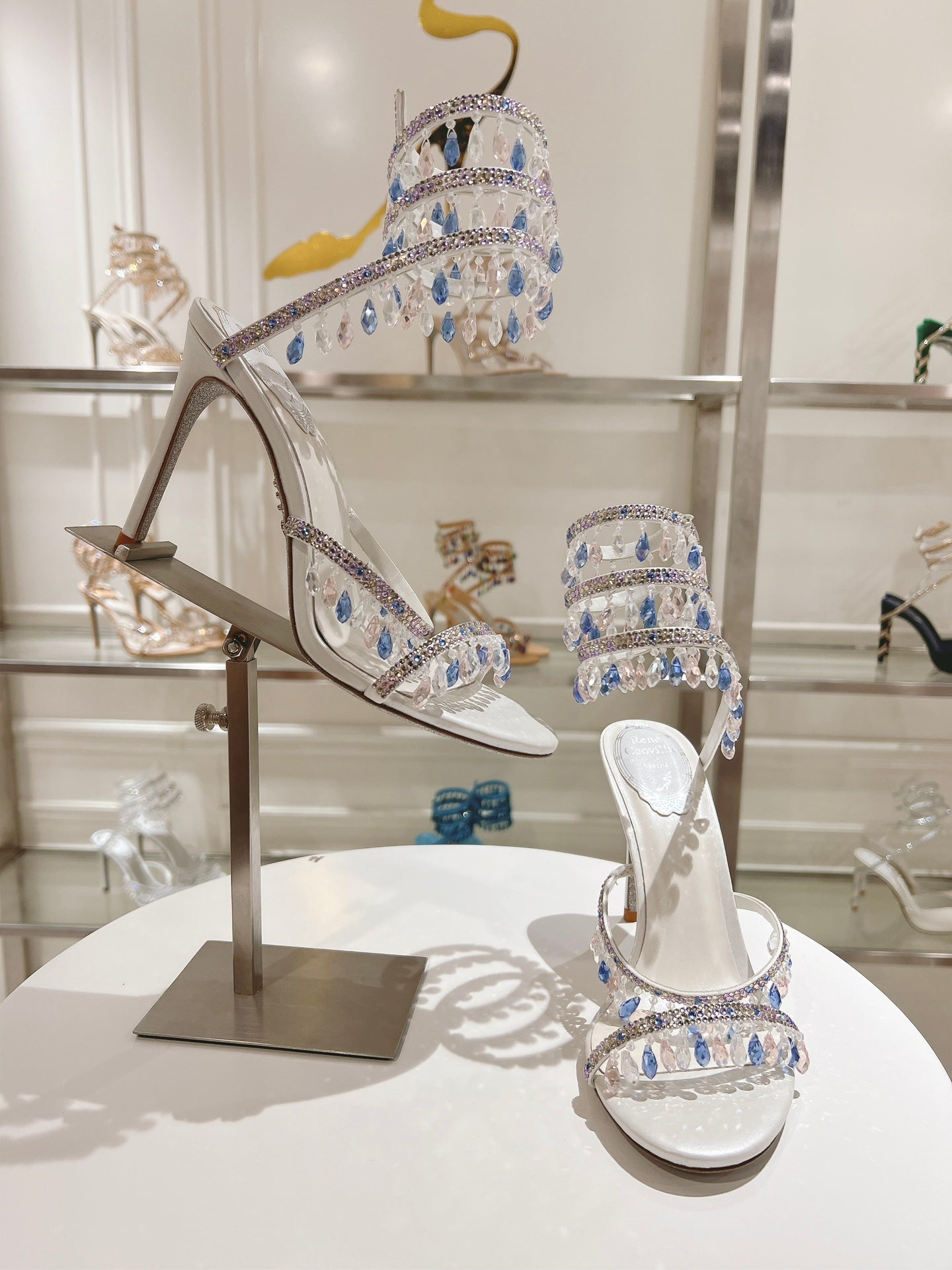 Rene Caovilla Chandelier Sandal