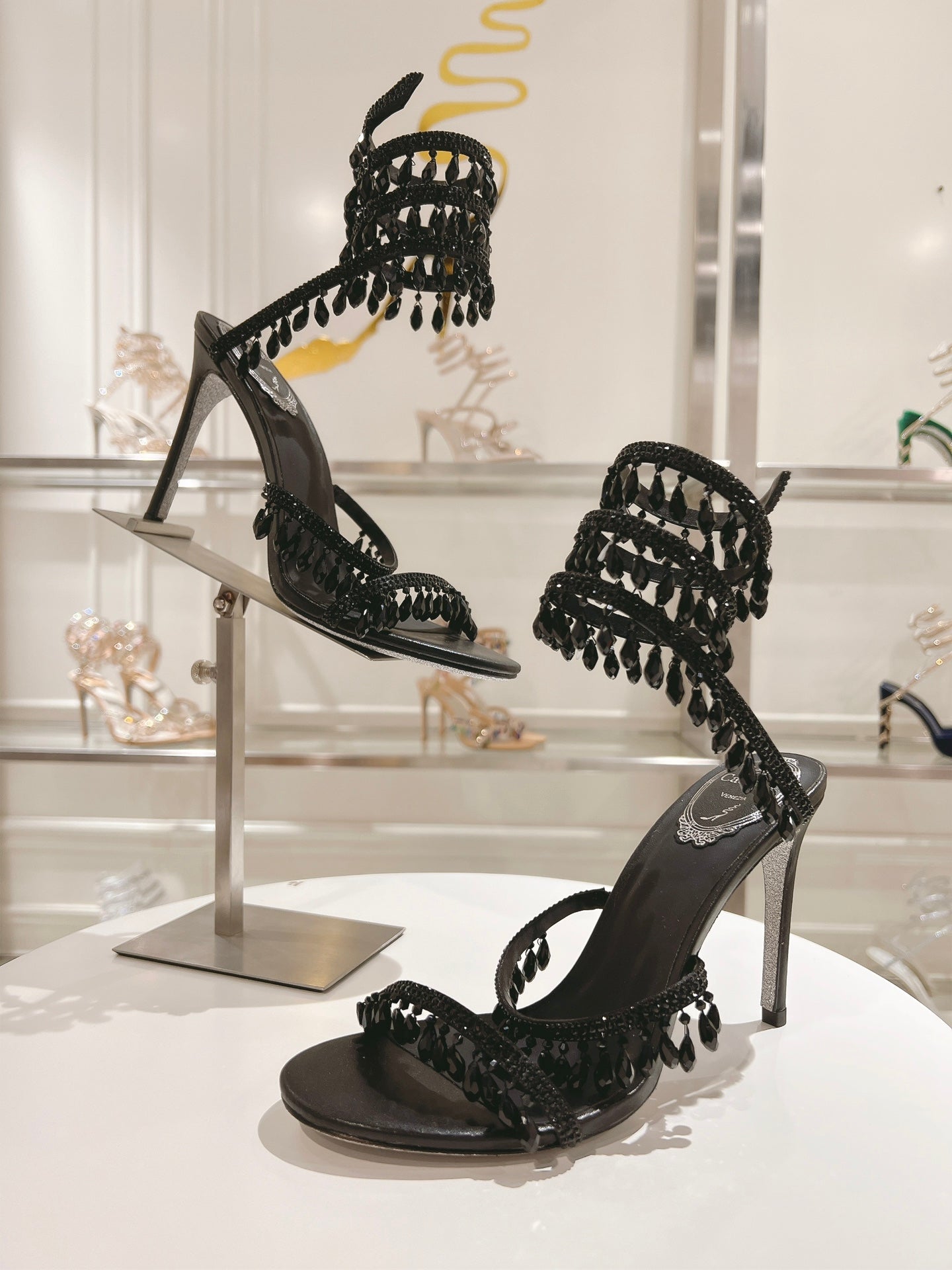Rene Caovilla Chandelier Sandal