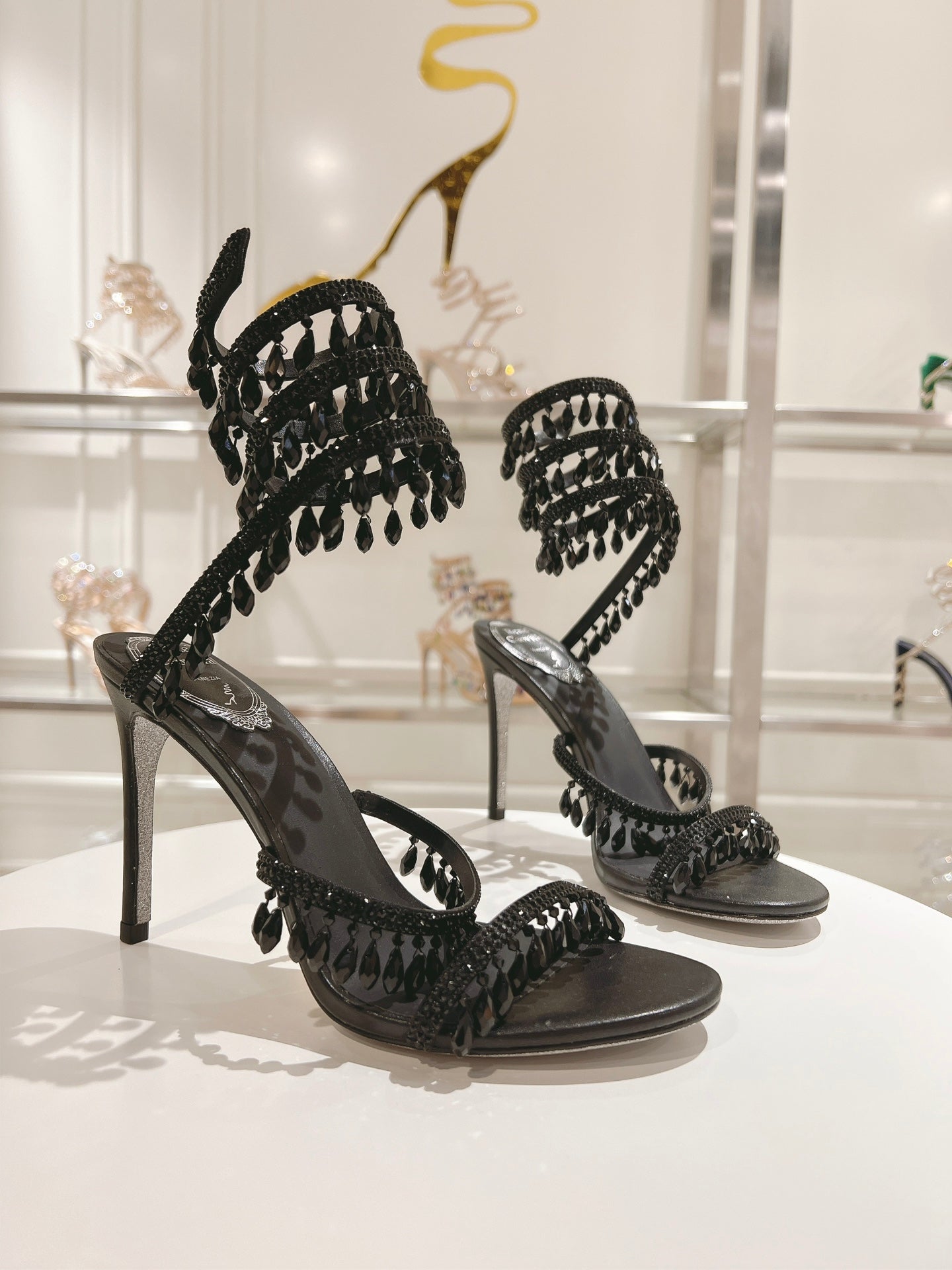 Rene Caovilla Chandelier Sandal