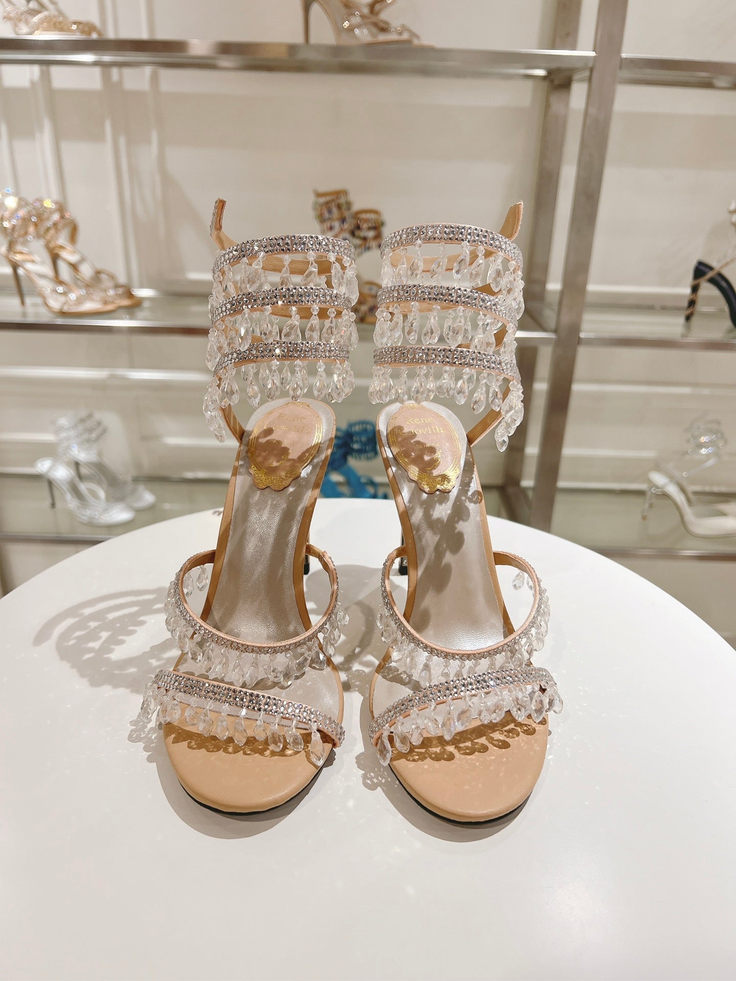 Rene Caovilla Chandelier Sandal