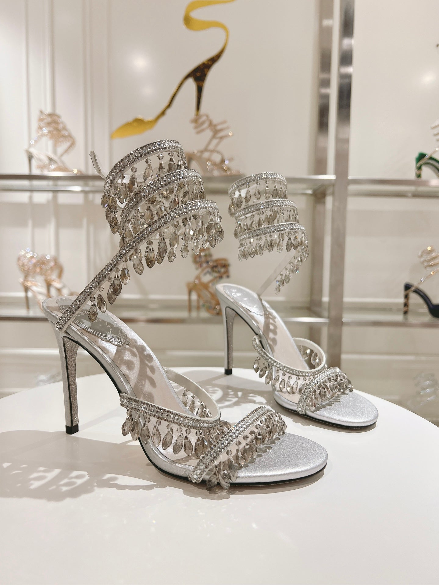 Rene Caovilla Chandelier Sandal