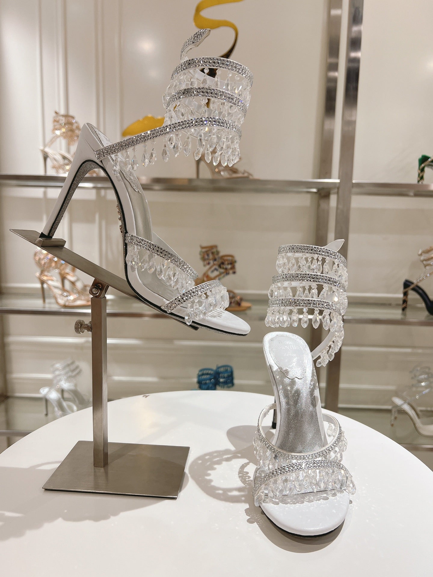 Rene Caovilla Chandelier Sandal