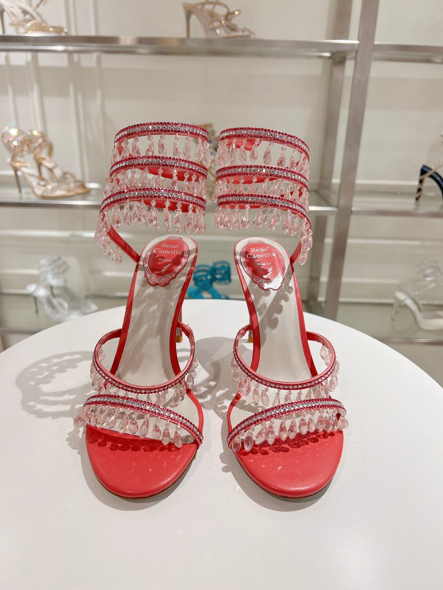 Rene Caovilla Chandelier Sandal