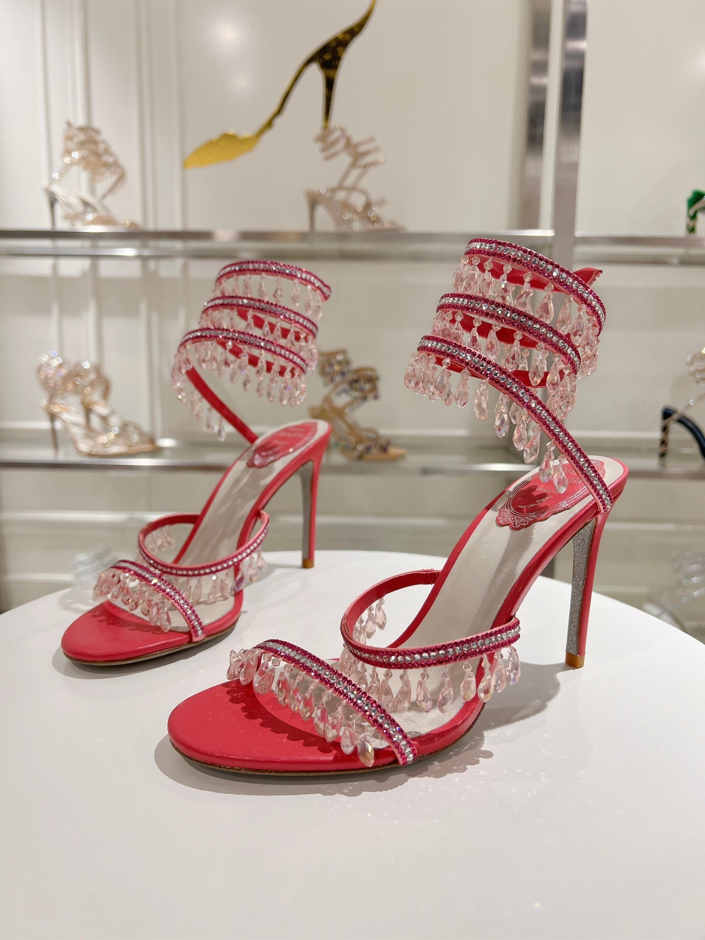 Rene Caovilla Chandelier Sandal