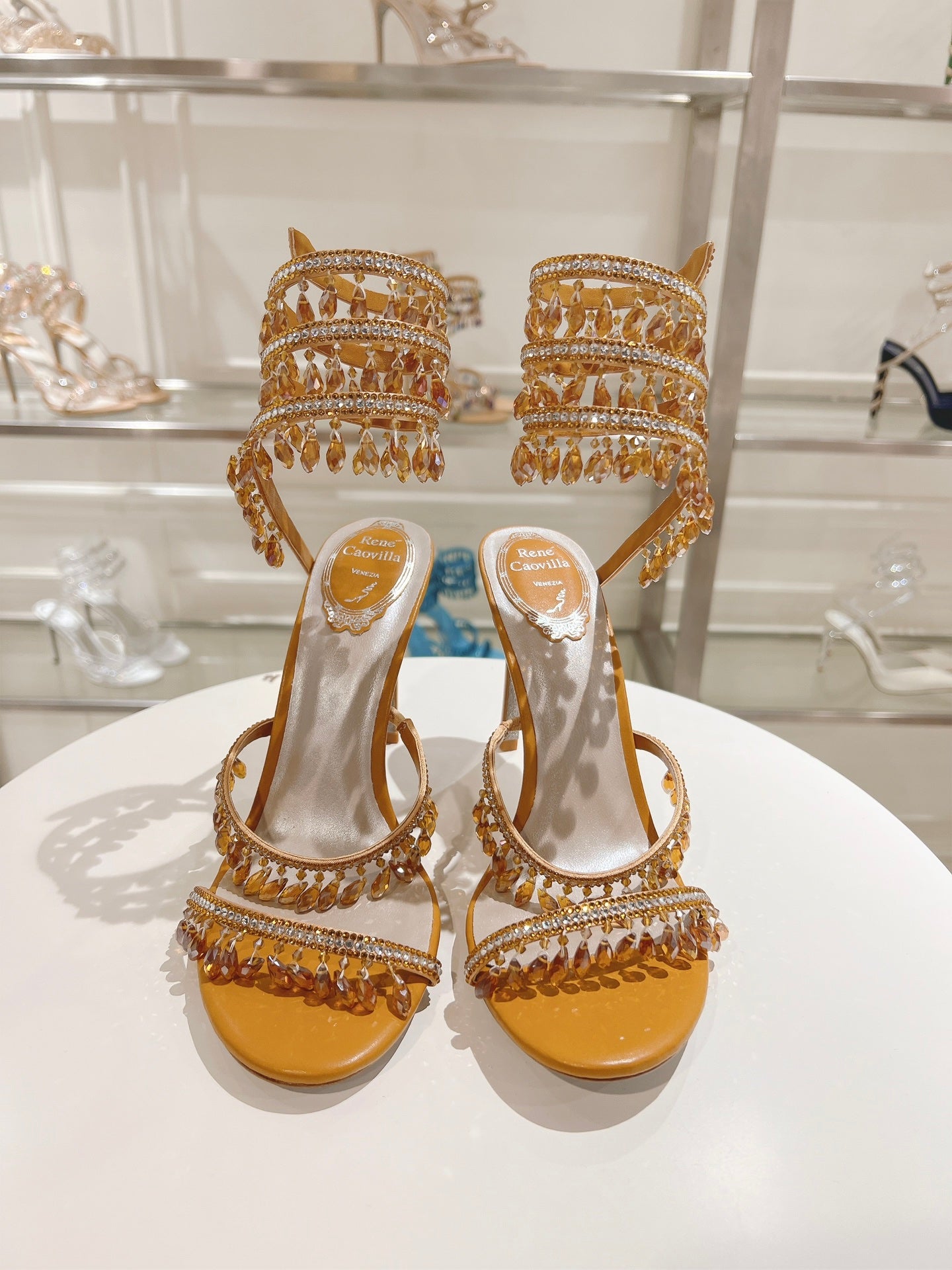 Rene Caovilla Chandelier Sandal