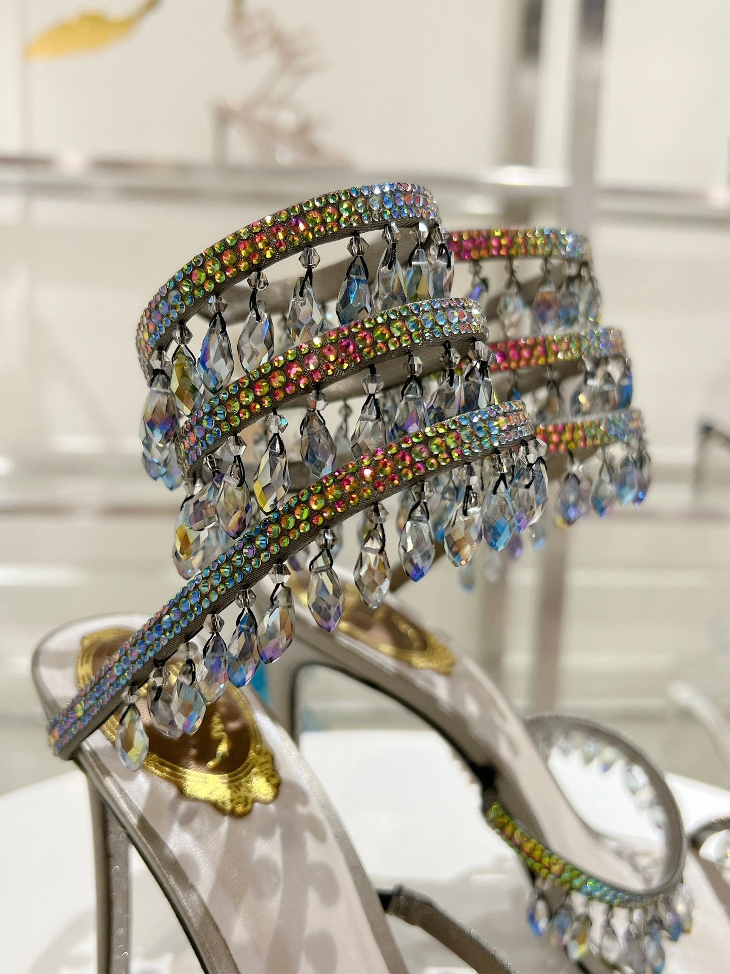 Rene Caovilla Chandelier Sandal