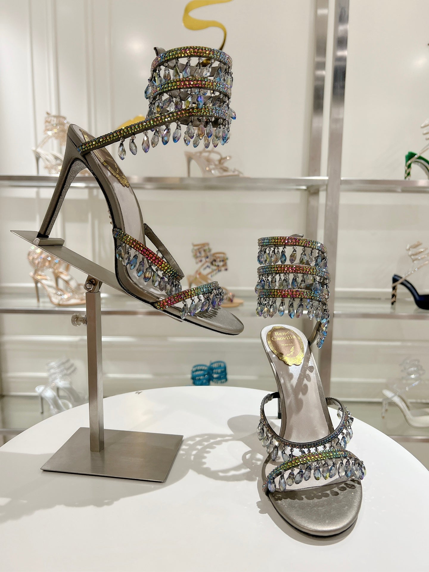 Rene Caovilla Chandelier Sandal