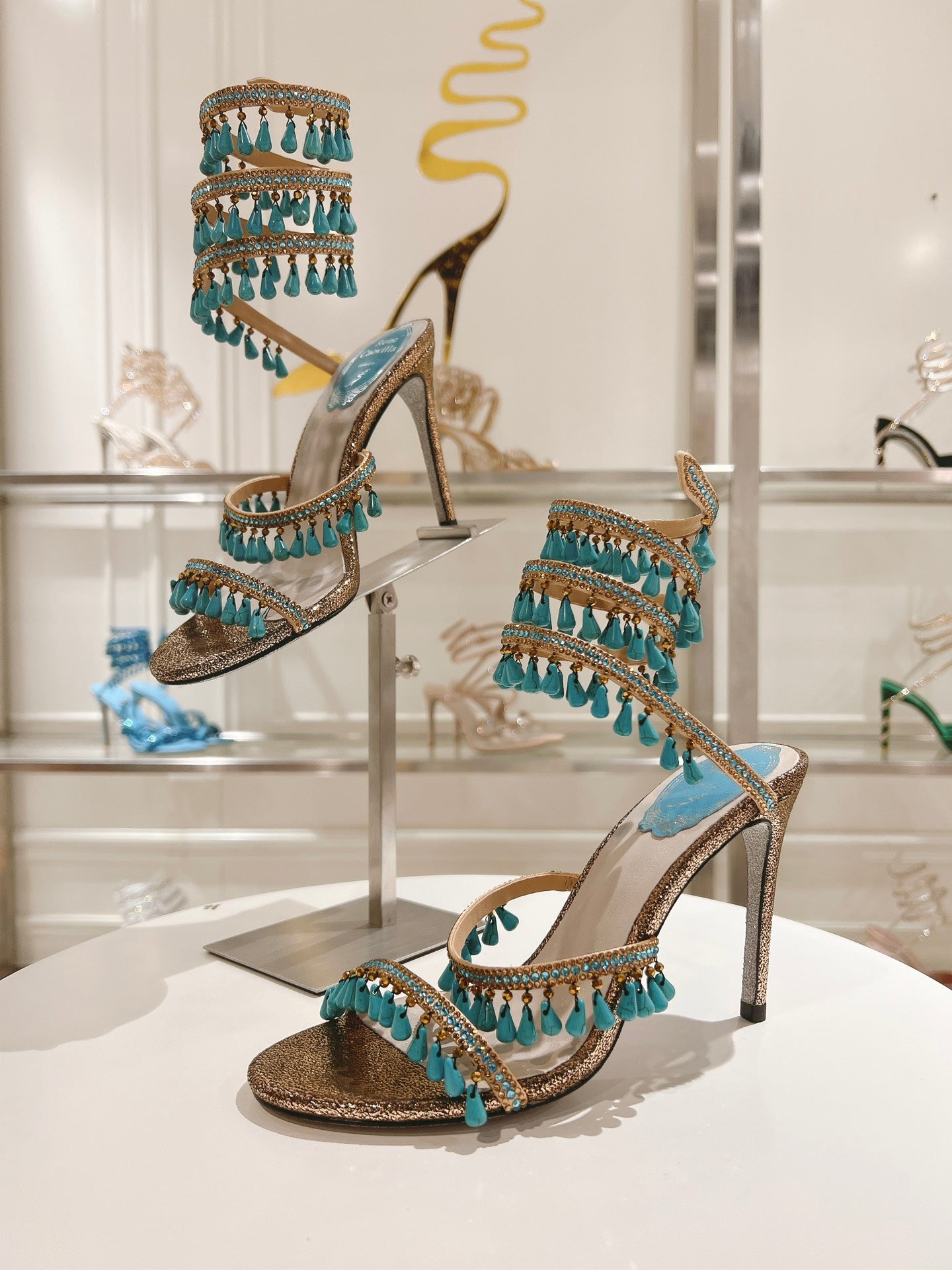 Rene Caovilla Chandelier Sandal