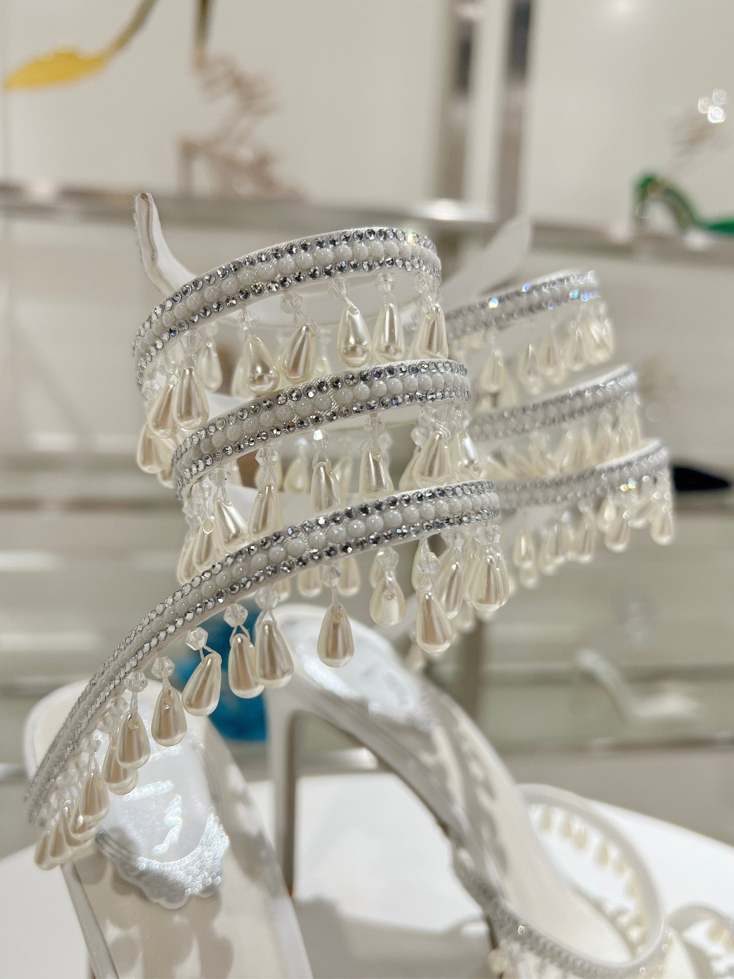 Rene Caovilla Chandelier Sandal