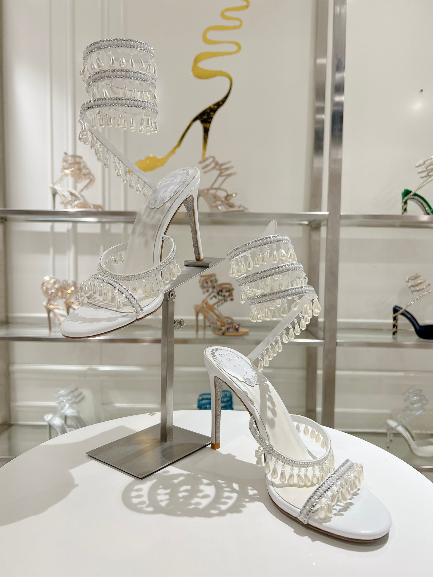 Rene Caovilla Chandelier Sandal