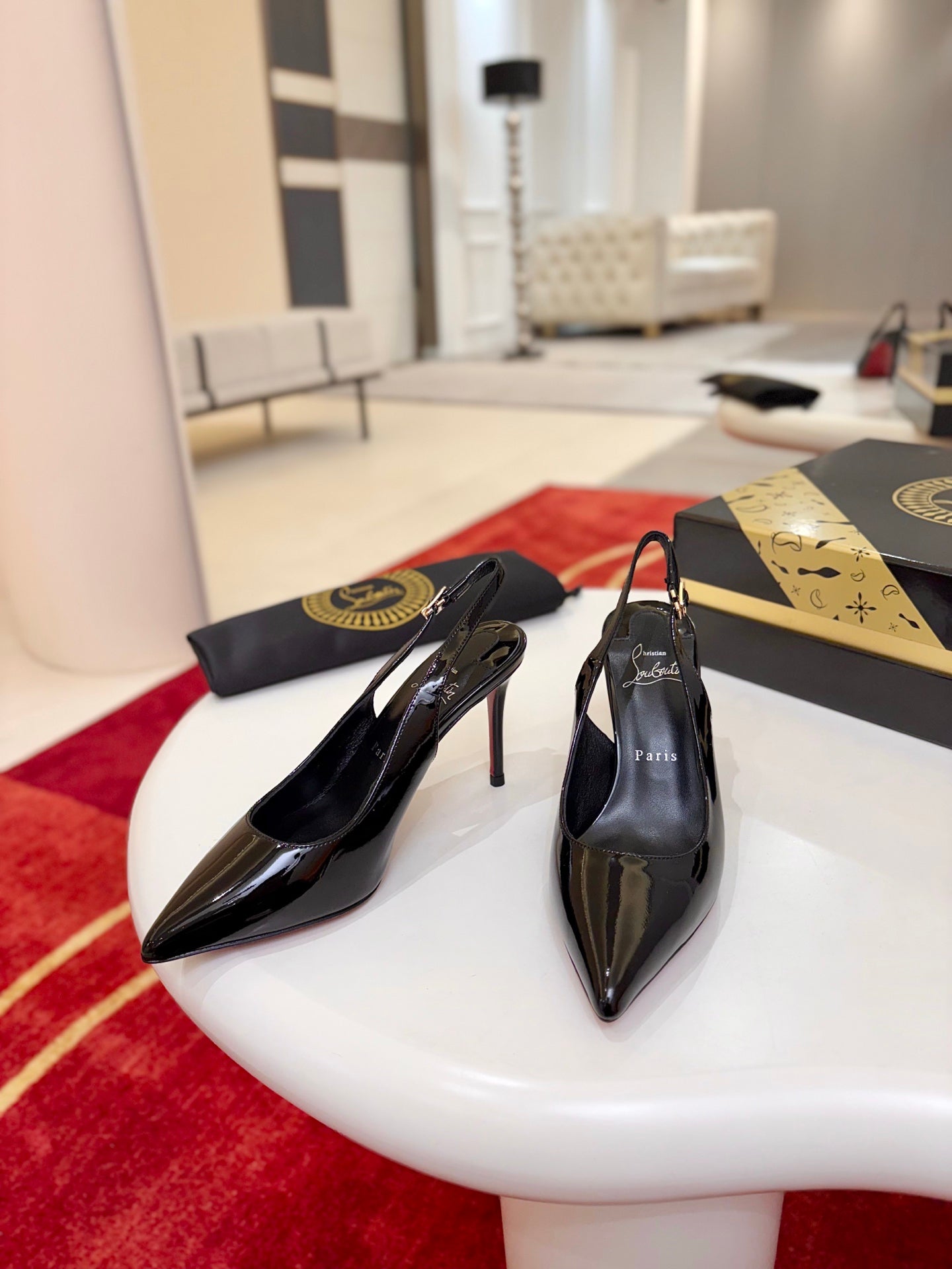 Christian Louboutin Miss Z Sling Back